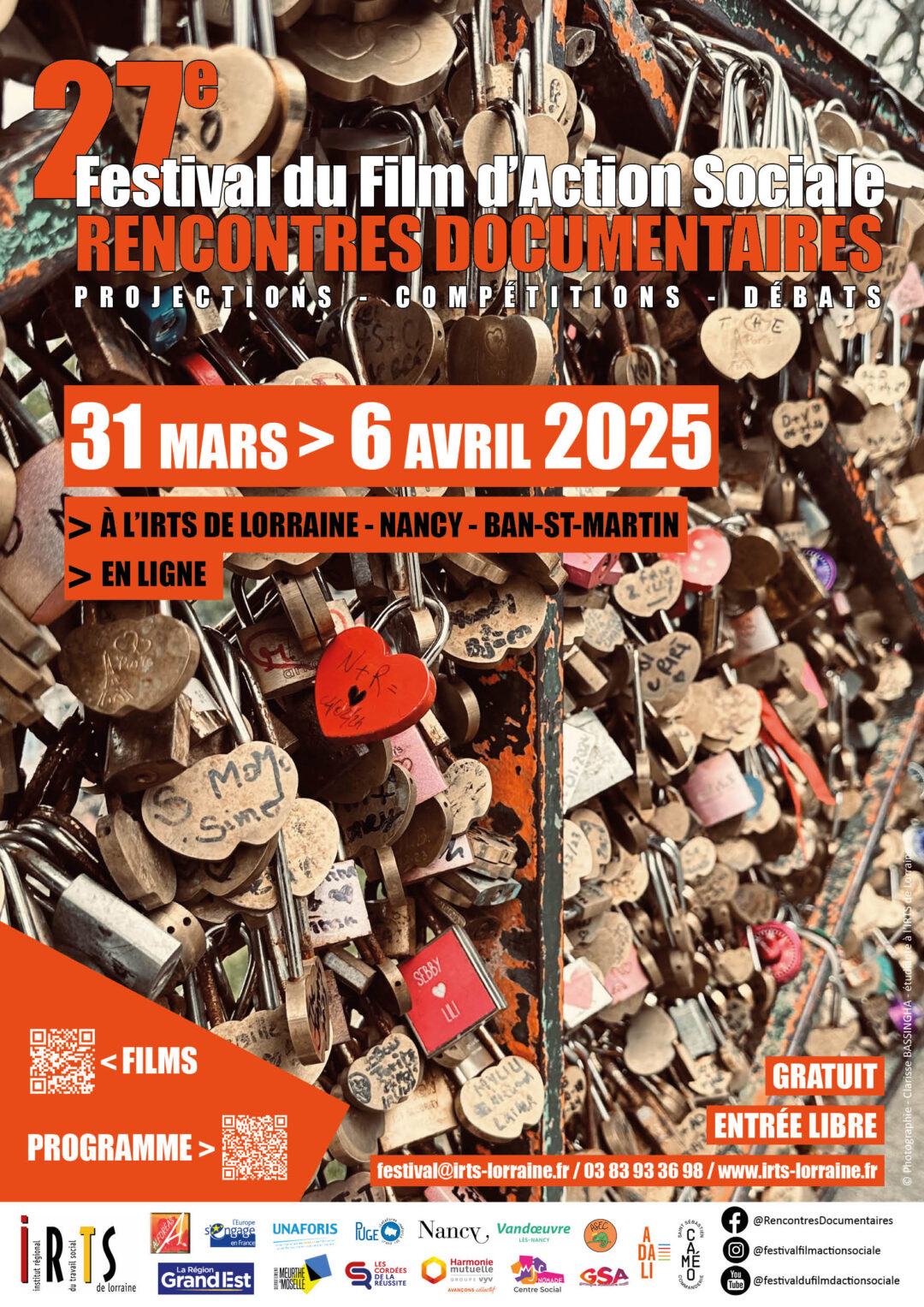 affiche 2025Festival du Fil dAction Sociale